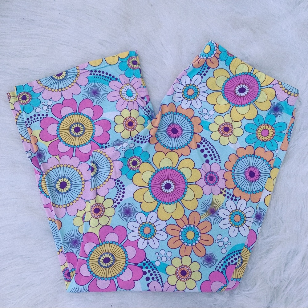 Floral Y2K pants